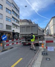 Sicherheit auf der Baustelle ist oberste Priorität. Swissallsecurity sorgt bei Bausstellenbewachung für reibungslosen Ablauf.