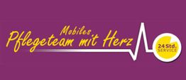 Pflegeteam mit Herz
