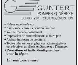 Accompagnement Guntert J.-F. pompes funèbres Bild 6