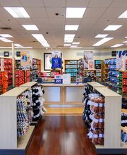 Wide Shot of Interior of Store