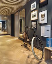 Wohnzimmer-Atmosphäre im Marc O'Polo Store Kühlungsborn