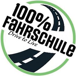 100% Fahrschule GmbH logo