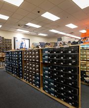 Athletic Shoes Section of Store