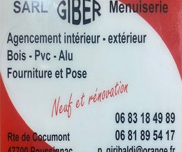 Giber Menuiserie image 1