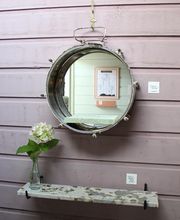 Unser Upcycling-Spiegel DRUM GLOW