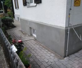 Wiederherstellung eines Betonsockels mit PCC Mörtel