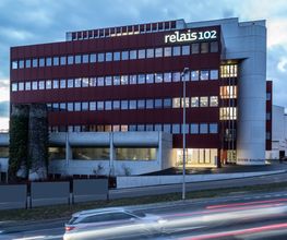 Aussenansicht des Relais102 in Aarau in welchem die Adimmo AG ihre Niederlassung hat