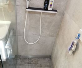 Begehbare Dusche