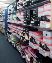 Dress Shoe Section of Store
