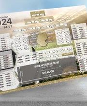 WEM Wandplaner 2024 mit Logo - Arena Ball Edition