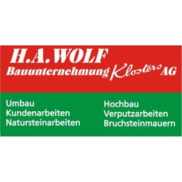 H.A. WOLF Bauunternehmung Klosters AG