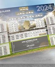 EM Wandplaner 2024 mit Logo - Arena Edition