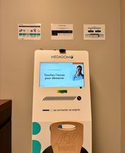 borne Medadom - Téléconsultation ophtalmologue