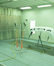 Exterior of Spray Paint Booth