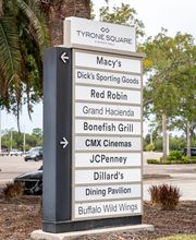 Pylong Signage with Rack Room Logo (If Applicable)