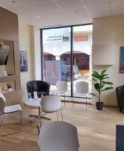 Salle d'attente du centre auditif de Voiron.