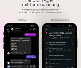 Automatisierter Meta Direct Messaging Agent mit integrierter Terminplanung. Kunden können Termine direkt über Instagram oder Facebook DMs buchen – verbunden mit Kalender & CRM-System.