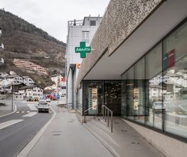 Aussenansicht Amavita Apotheke Vispach