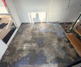 Untergrundvorbereitung für Fliesenarbeiten