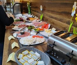 Salatbar im Barberino Restaurant