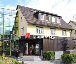 Aussenansicht der Apotheke am Wallgraben