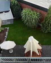 Gartenhausbau/Rollrasen/Neugestaltung