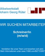 Schreiner/in (m/w/d)