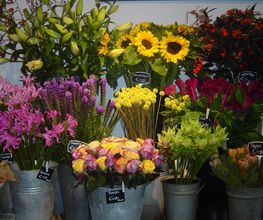 Verkoop van losse bloemen