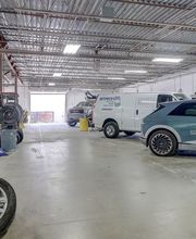 Wide Shot of Body Repair Area