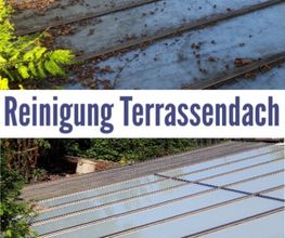 Terrassendach reinigen