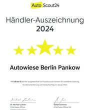 2024 Händler-Auszeichnung 
Autoscout 24