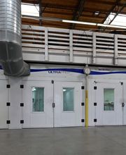 Exterior of Spray Paint Booth