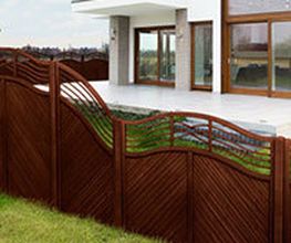 houten tuinschermen