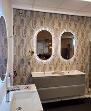 Laguna Tess badmeubel met Instamat handdoekenradiator en Smedbo accessoires