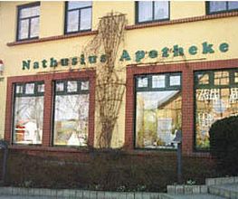 Aussenansicht der Nathusius-Apotheke
