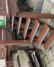 Ausentreppe für ein Denkmalgeschütztes Gebäude