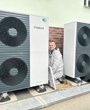 Installation Wärmenpumpen-Kaskade