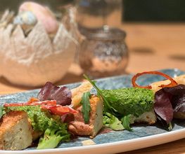 Leckere Gerichte zum Mittagessen und Abendessen mitten in Lindau