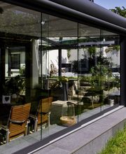 Terrassendach Türen und Fenster