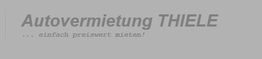 Logo Autovermietung Thiele Inh. Thorsten Thiele