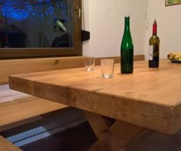 in klassicher hand-werklicher Verar-beitung
