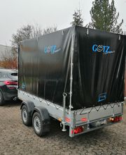 Planen Beschriftung Anhänger 