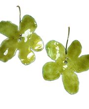 Boucles d'oreilles Collection Botanie
Techniques : Argent massif émaillé.
Créations & pièces uniques par Salomé Osorio.