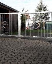 Gartentor zweiflüglig Maßanfertigung