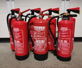 Wartung und Lieferung Feuerlöscher