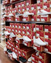 Shot of Popular Brand Section (I.e. Croc Shoe Wall)