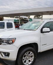 Trucks Parked in a Row