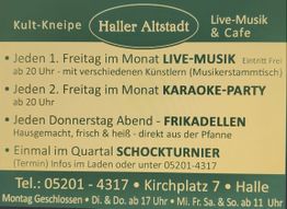 Haller Altstadt Kneipe