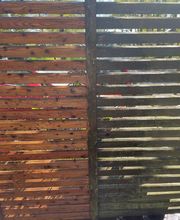 Gartenzaun vorher nachher