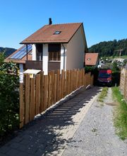 Lärchensichtschutzzaun